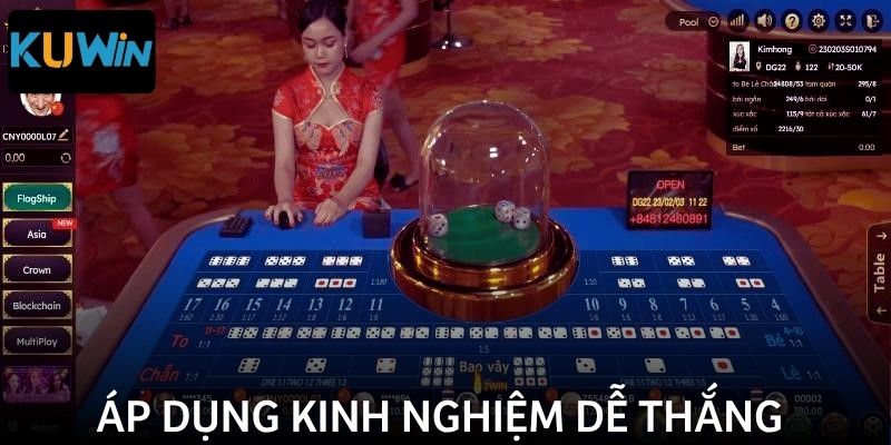 Bí quyết đánh tài xỉu live “bao” thắng