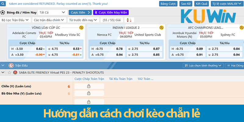 Cách chơi kèo chẵn lẻ chuẩn cho anh em cược thủ trên KUWIN